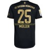 Original Fußballtrikot FC Bayern München Thomas Muller 25 Auswärtstrikot 2021-22 Für Herren